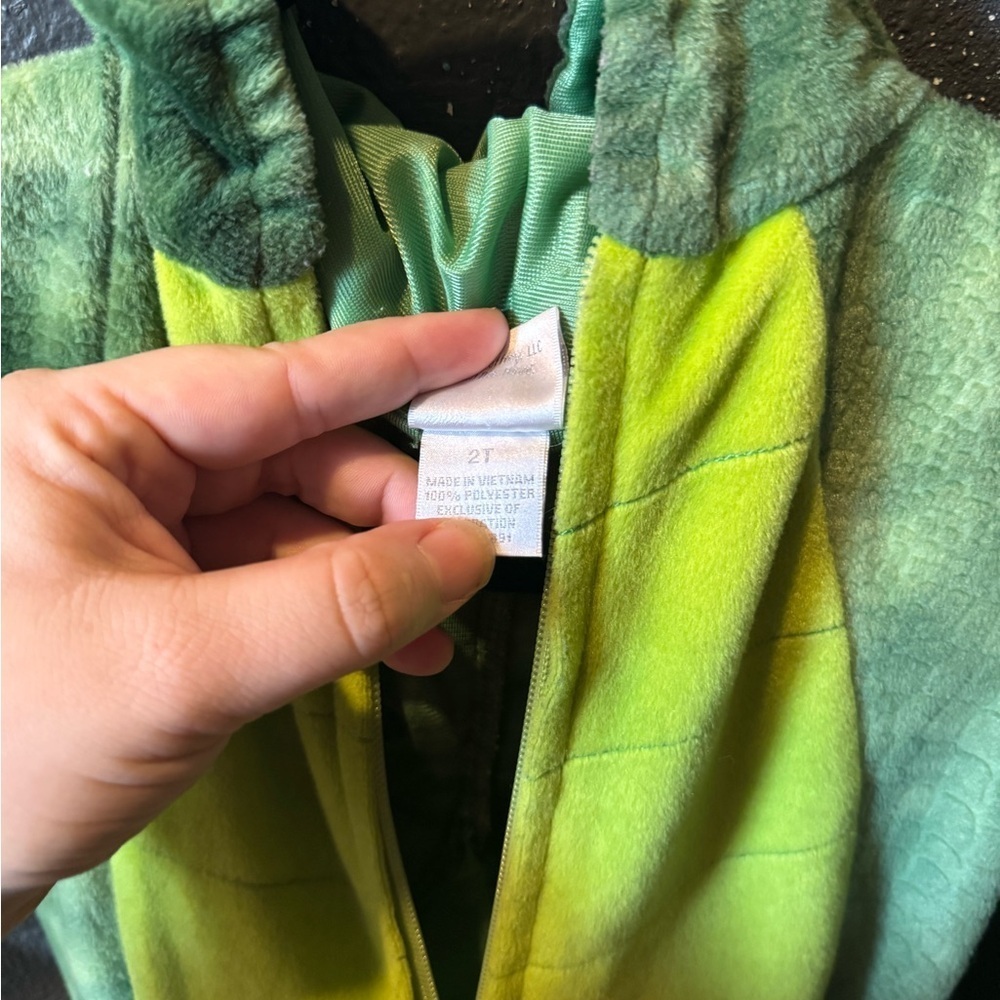 Koala Kids Green Dragon Zip Up Costume Size 2T - Picture 5 of 6